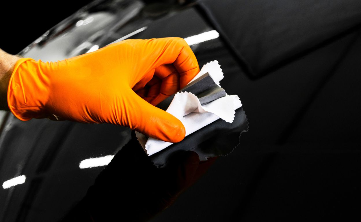 applying ceramic coating to prevent rust