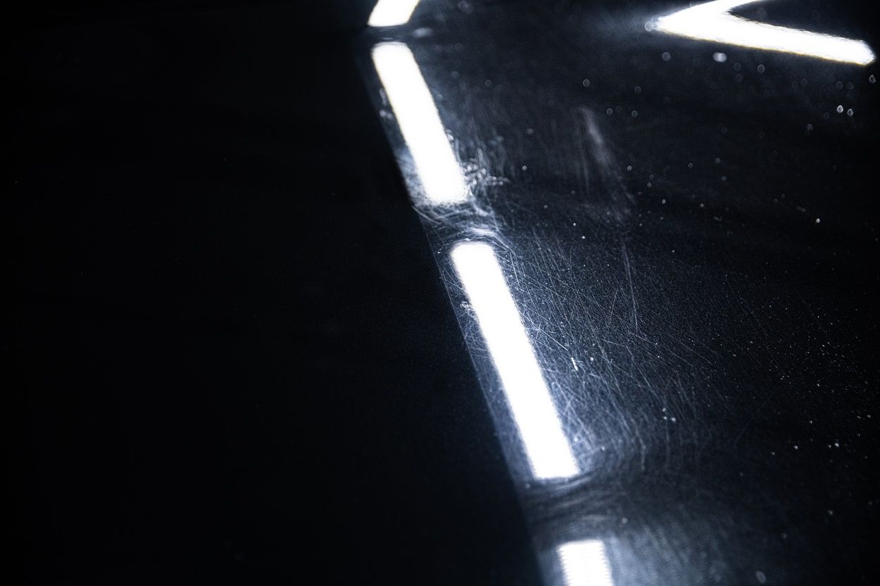 example of car without ceramic coating